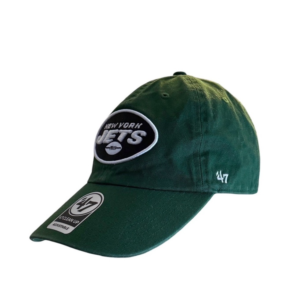 47 Brand Green Jets Logo Cap